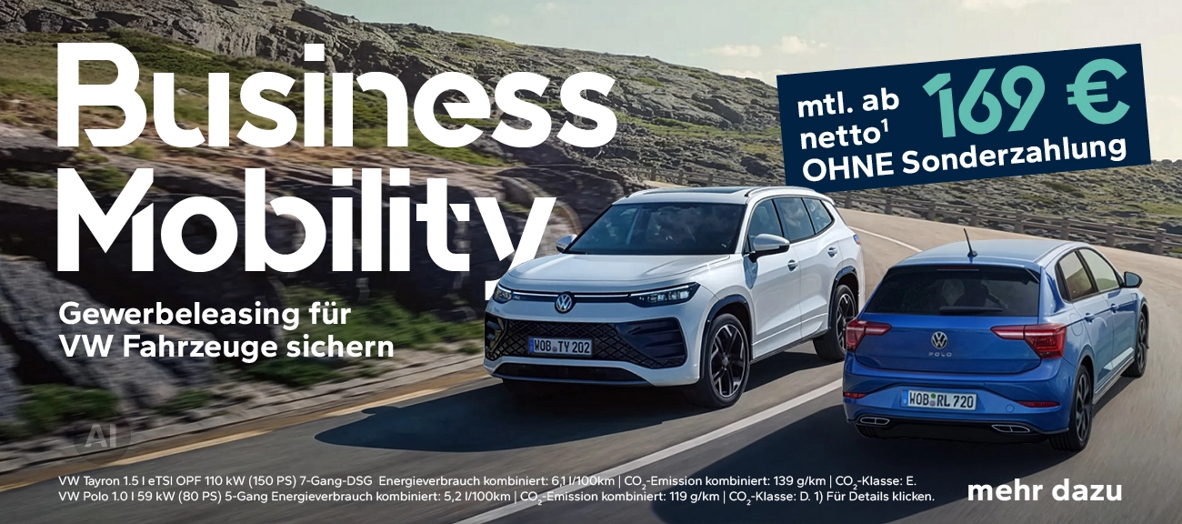 VW Gewerbe Sonderleasing