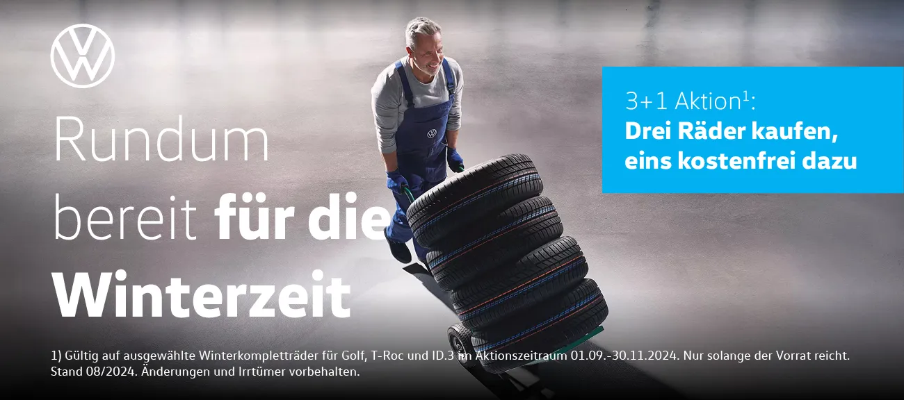 VW 3+1 Räderaktion